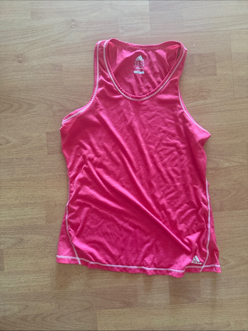 adidas Women’s Hot Pink Racerback Tank